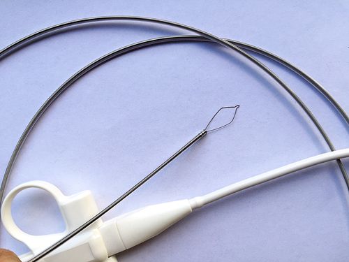 Cesta endoscopica para la extracción de pólipos intestinales - CAPS C - Carmonja - recta