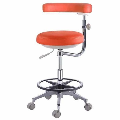 Taburete para odontología - TD01 - Tronwind Medical Chairs - giratorio / con ruedas / con respaldo