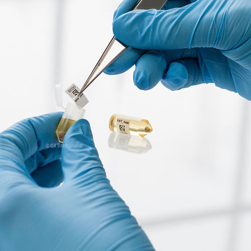 Etiqueta resistente a los productos químicos - ResiTAG™ - GA International - para portaobjetos de microscopio / resistente a los solventes / resistente al autoclave