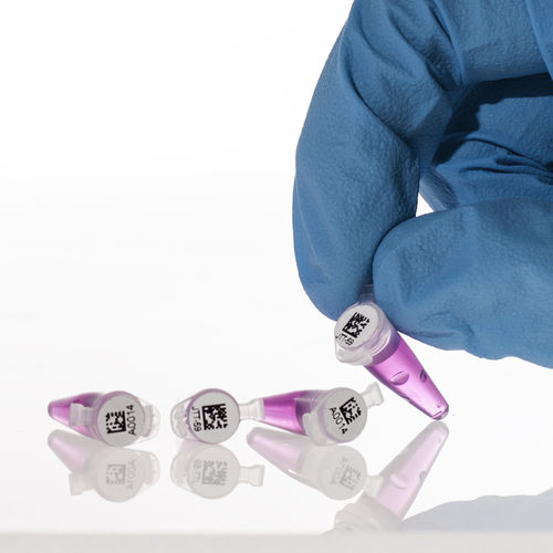 Etiqueta para tubos criógenos - NitroTAG™  - GA International - para tubos PCR / para tubos de microcentrífuga / para frascos