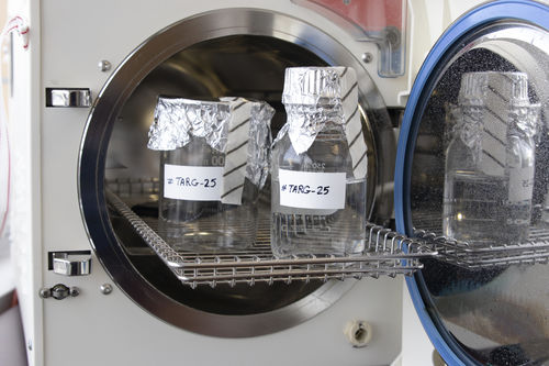Etiqueta para matraces - SteriTAPE™ - GA International - para vasos de precipitados / resistente al autoclave / amovible