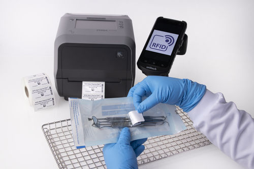 Etiqueta para frascos de almacenamiento - RFID Steri-ThermoTAG™ - GA International - resistente al autoclave / RFID