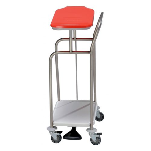 Carro para bolsas para ropa sucia - AXLBC1CP/H - MECHIN - de transporte / 1 bolsa / 2 bolsas