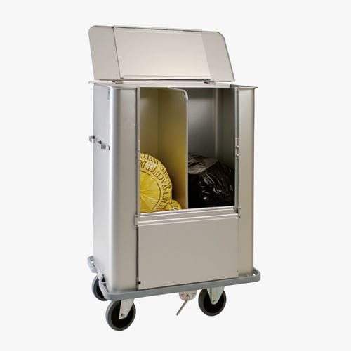 Contenedor de desechos - N203CC2S720PL - MECHIN - de aluminio / con compartimentos