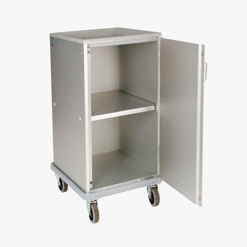 Carro de cambio - 251DR - MECHIN - de aluminio / con 1 puerta / 1 estante