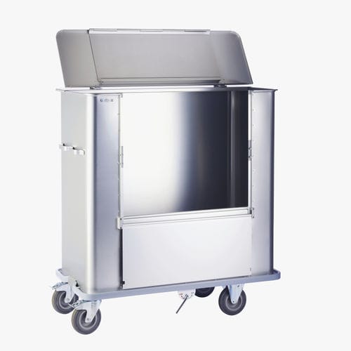 Contenedor de desechos - LBC1NM-1 - MECHIN - de aluminio