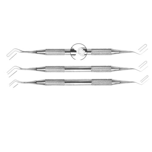 Espátula para composite dental - 15-71-001,15-71-002,15-71-003 - Lorien Industries - doble / de Heidemann