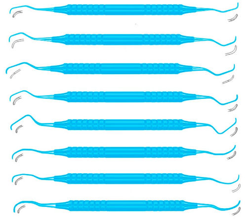 Escarificador dental periodontal - 21-103-xxx series - Lorien Industries - cureta / de titanio / apto para autoclave