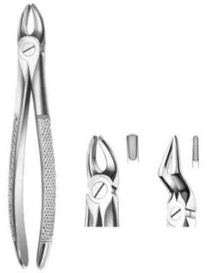 Fórceps de extracción dental pediátrico - 12-48-01X series - Lorien Industries - para molares inferiores / para molares superiores