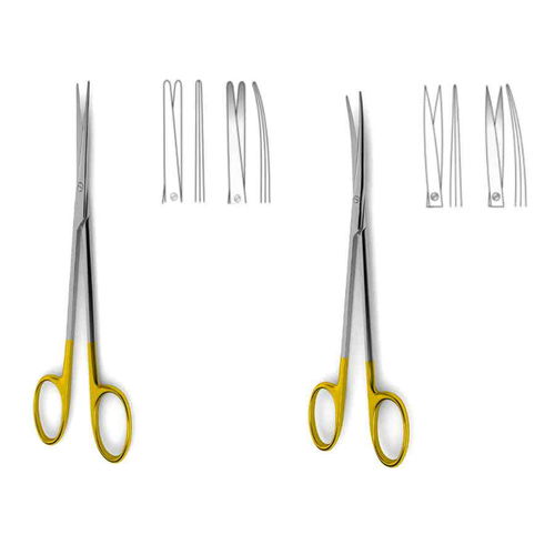 Tijera para odontología - 02-02-00X & 02-03-00X Series - Lorien Industries - de disección / de cirugía / de emergencia