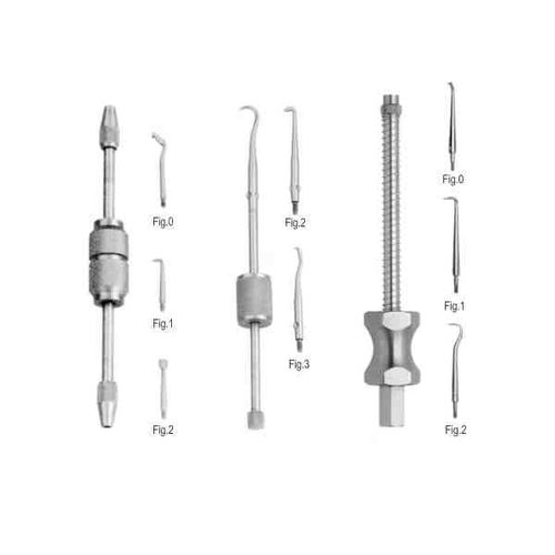 Instrumento de retracción para corona - 07-29-001 - Lorien Industries - para prótesis dentales / para material compuesto