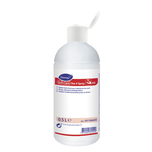 Solución hidroalcohólica 72 % - 101104029 - DIVERSEY - 500 ml