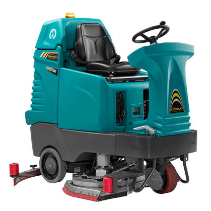 Fregadora-secadora con operador a bordo - E100 - Eureka - Floor Cleaning Machines
