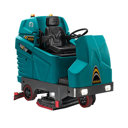 Fregadora-secadora con operador a bordo - E110-D - Eureka - Floor Cleaning Machines