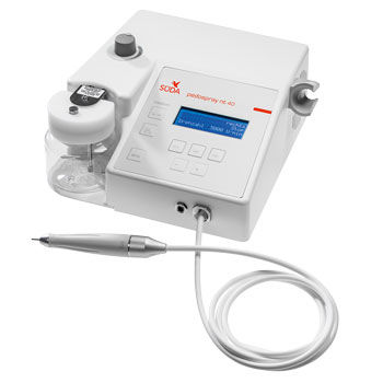 Micromotor de pedicura - Pedospray NT40 - SÜDA - eléctrico / de mesa / con chorro de agua interno