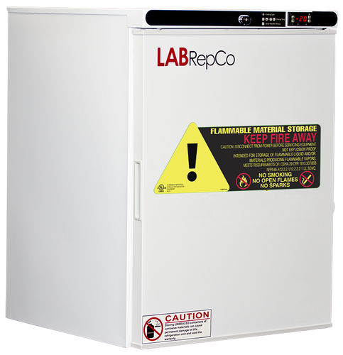 Congelador de laboratorio - LHE-5-FF - LABRepCo - para productos inflamables / empotrable / con 1 puerta