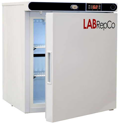 Congelador de laboratorio - LHP-2-FM - LABRepCo - de tipo armario / con 1 puerta / descongelación manual