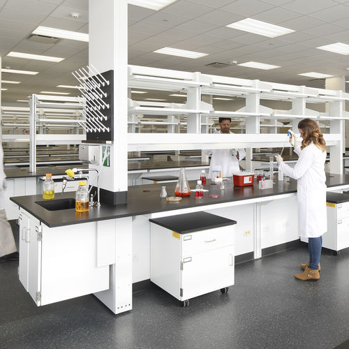 Conjunto de muebles para mesa de laboratorio - SIGMA FUSION™ - Mott Manufacturing - de laboratorio / con cajón / con puerta