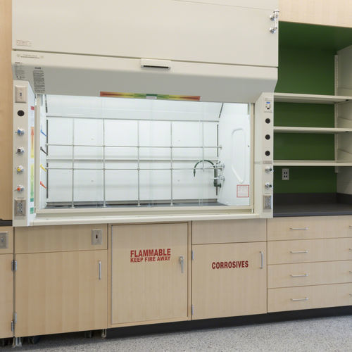 Campana de aspiración química - SafeGuard™ - Mott Manufacturing - de laboratorio / de mesa / de acero inoxidable