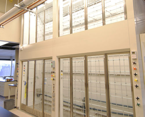 Campana de laboratorio - Mott Manufacturing - de acero inoxidable / a medida