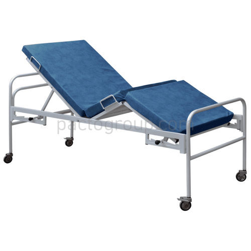 Cama de hospital - КF-3М - Pacto Trade Industrial Group - manual / de altura fija / con ruedas