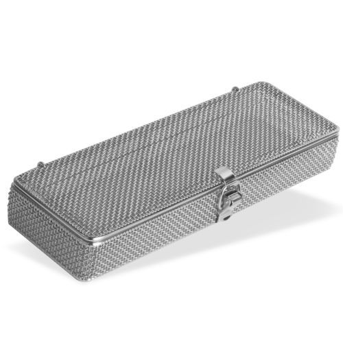 Recipiente de esterilización para instrumental - CIL-007 001 001 - Chaplet International - perforado / enrejado