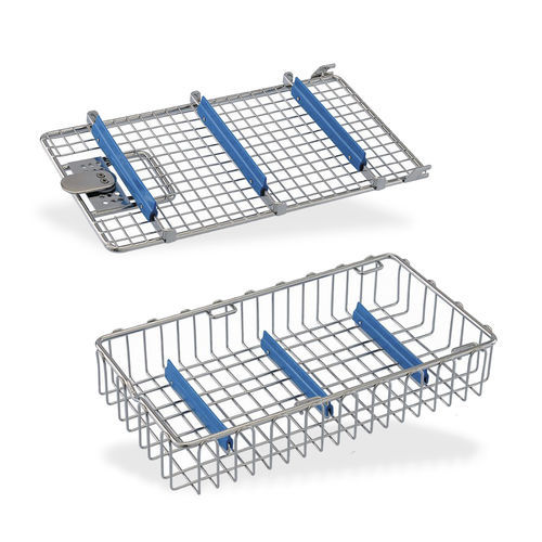 Recipiente de esterilización para endoscopio - CIL 011 009 002 - Chaplet International - de acero inoxidable / enrejado
