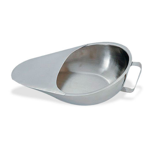 Orinal de cama de acero inoxidable - CIL-051 002 001 - Chaplet International - horizontal