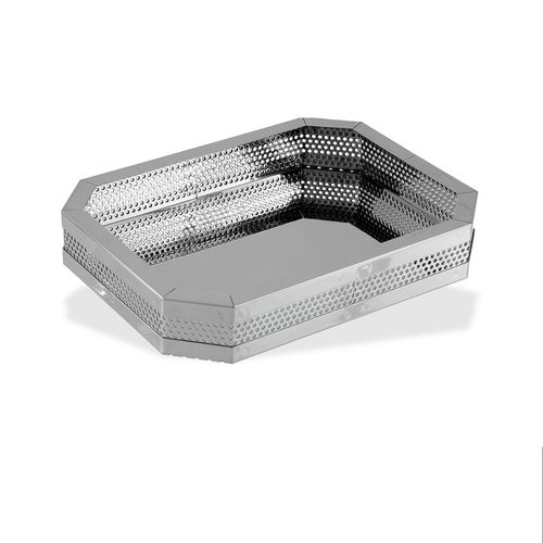 Bandeja de esterilización para instrumental quirúrgico - CIL-018 002 001 - Chaplet International - perforada / de acero inoxidable