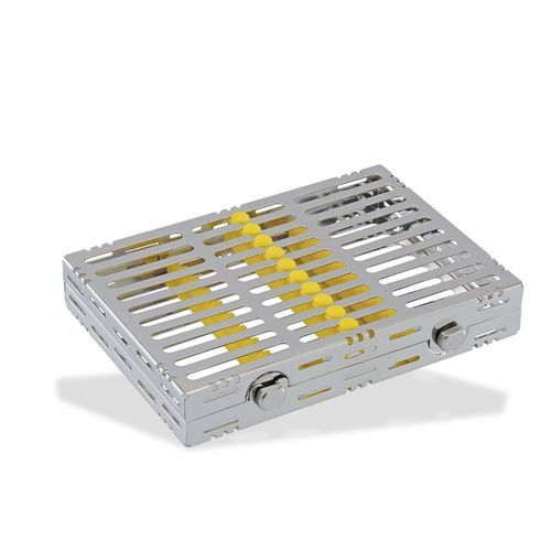 Cassette de esterilización para instrumental dental - CIL-022 006 001 - Chaplet International - perforado