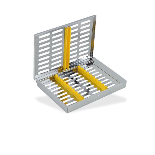 Cassette de esterilización para instrumental dental - CIL 022 001 001 - Chaplet International - perforado