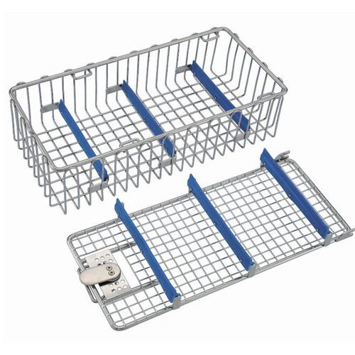Recipiente de esterilización para endoscopio - CIL 011 011 001 - Chaplet International - de acero inoxidable / enrejado