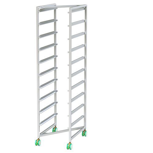 Carro médico - CIL-017 001 001 - Chaplet International - de uso general / para transporte / de metal