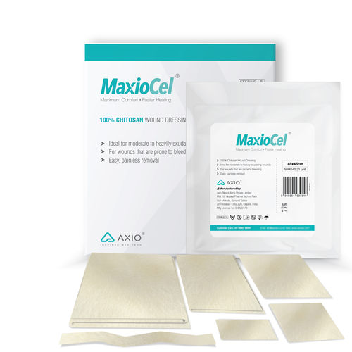 Apósito cutáneo estéril - MaxioCel® MX2030 - Axio Biosolutions - sin tejer / hipoalergénico / absorbente