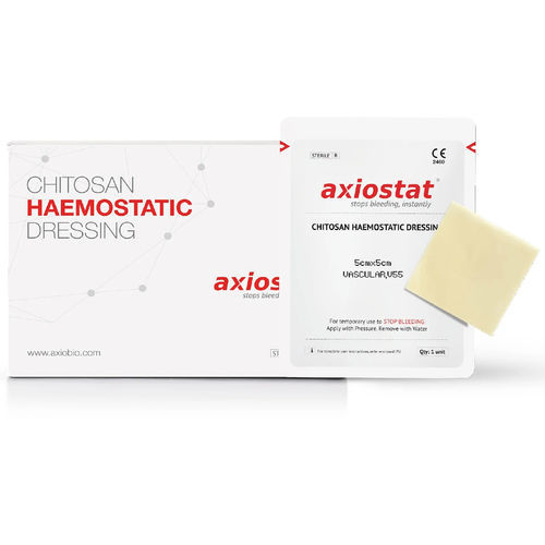 Agente hemostático pad - Axiostat® V55 - Axio Biosolutions - cirugía cardiovascular