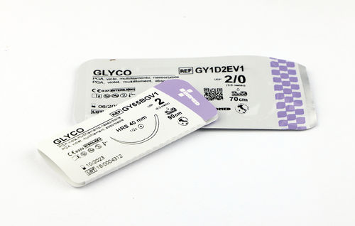 Hilo de sutura reabsorbible - GLYCO - Bio Sud Medical Systems - cirugía oftálmica / 2 / 0