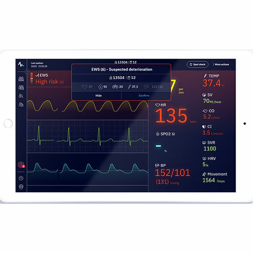 Software de gestión de alarmas - BioBeat Technologies - médico / para cuidados intensivos / para servicio de urgencias