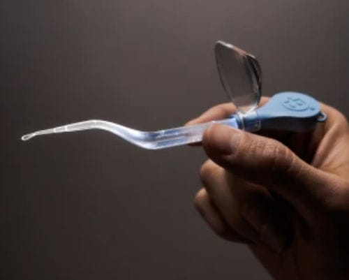 Cureta auricular - ClearLook® - Bionix Medical Technologies - de un solo uso / con luz