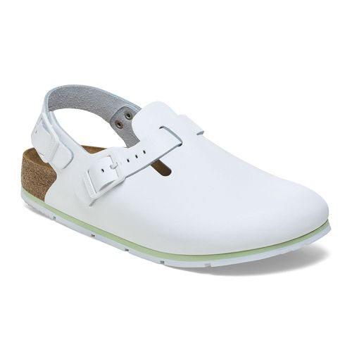 Zueco hospitalario unisex - Tokio Pro - Birkenstock - antideslizante / impermeable / blanco