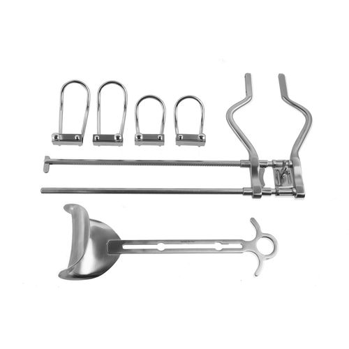 Retractor abdominal - 18-3275 - Boss Instruments - para cirugía / de Balfour