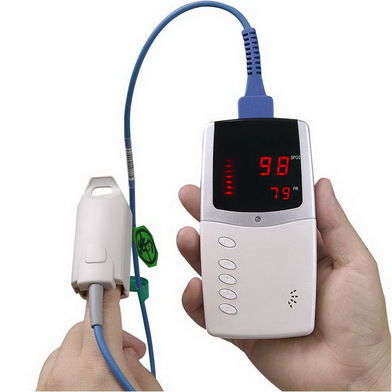 Pulsioxímetro portátil de mano - JERRY-II - DREAMCARE INC - con sensor separado