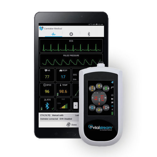Monitor de constantes vitales ECG - VitalStream - First Line Technology LLC - para la presión arterial / de frecuencia cardíaca / SpO2