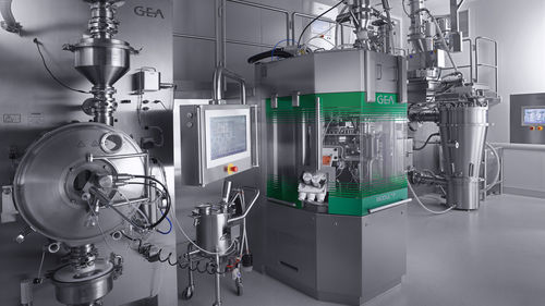 Granuladora para la industria farmacéutica - ConsiGma® GC Lines - GEA Tiromat Packaging - GEA Food Solutions Germany - piloto / secador / de alto cizallamiento