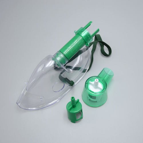 Máscara de oxígeno de PVC - PA120 series - Hangzhou Formed Medical Devices - sin látex / transparente / Venturi