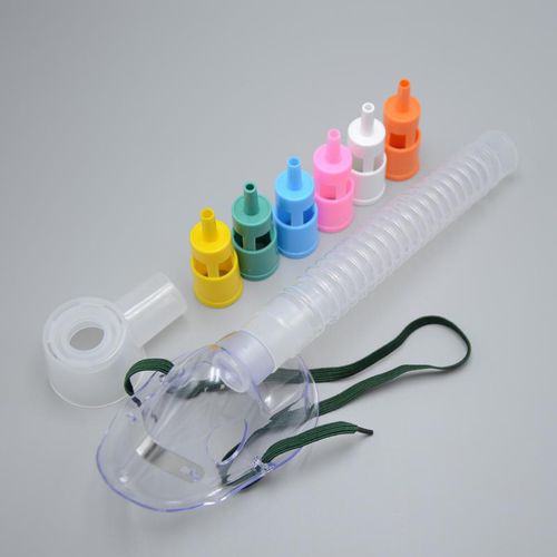 Máscara de oxígeno de PVC - PA130 series - Hangzhou Formed Medical Devices - sin látex / transparente / Venturi