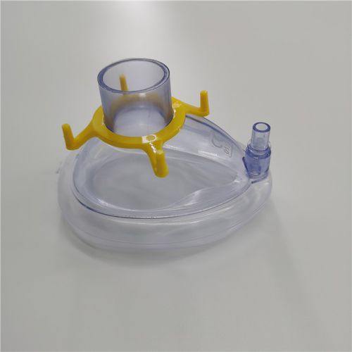 Máscara para anestesia de PVC - PA1502 - Hangzhou Formed Medical Devices - transparente / con válvula