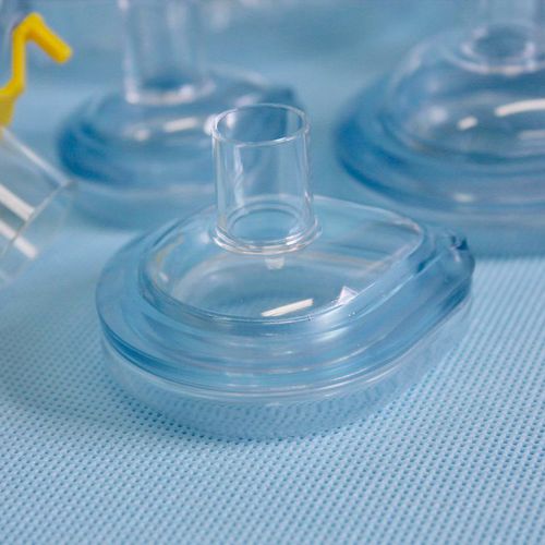 Máscara para anestesia de PVC - PA1501 series - Hangzhou Formed Medical Devices - de un solo uso / transparente