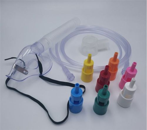 Máscara de oxígeno de PVC - PA130 - Hangzhou Formed Medical Devices - de un solo uso / transparente / Venturi