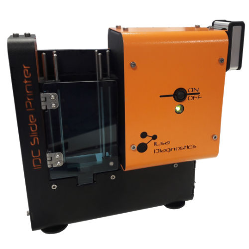Impresora láser - iDC - ILSA DIAGNOSTIC SARL - para portaobjetos de microscopio / de laboratorio / de mesa