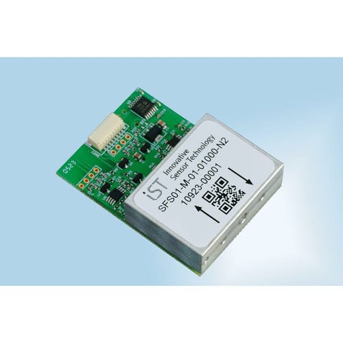 Sensor de caudal - SFS01-M-01000 - Innovative Sensor Technology IST AG - de calibración / de gas / para el sector médico